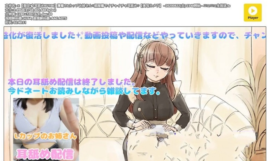 [2020] 在房间里亲热地舔耳朵 &#8211; ばかなんす!《日南-canan-》