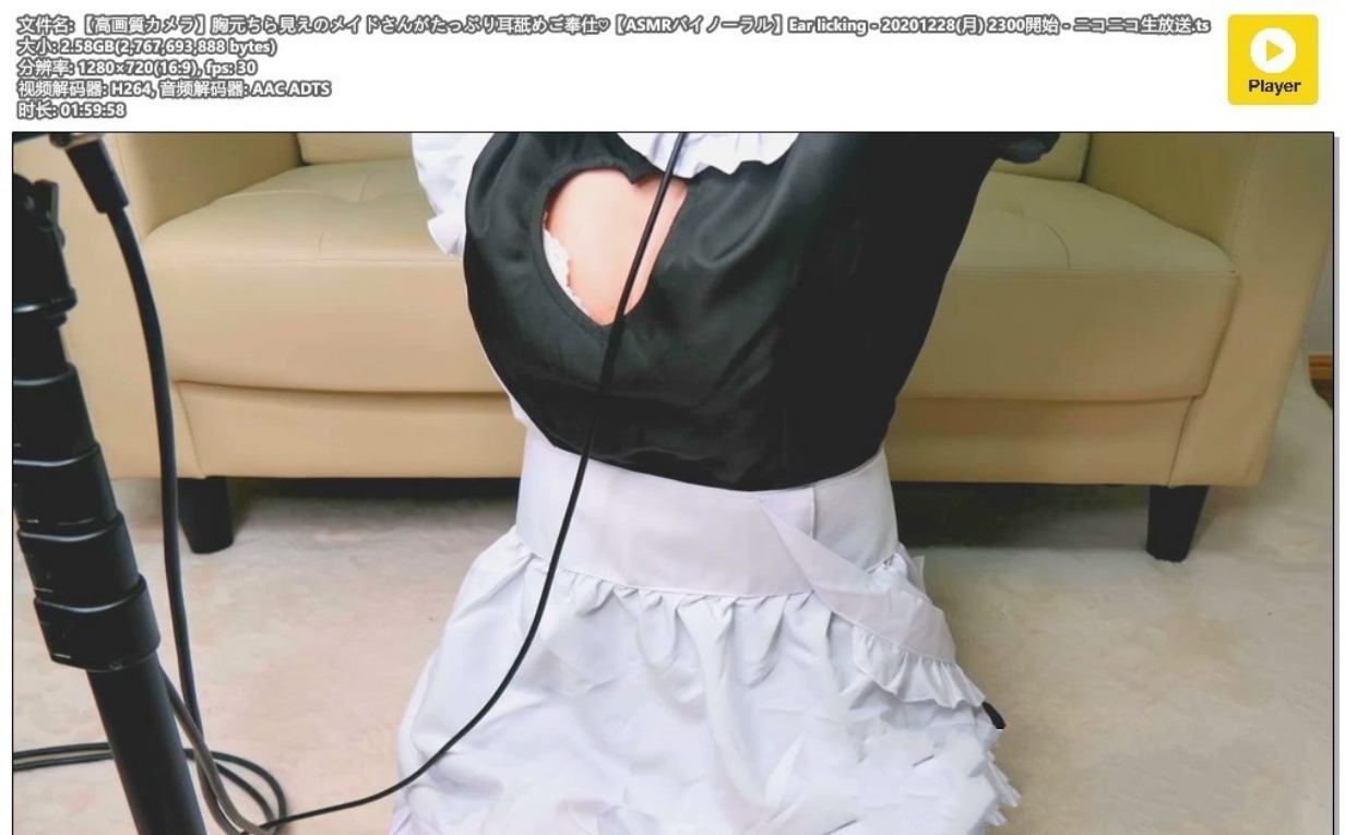 [2020] 女仆小姐姐的舔耳 &#8211; 利香ちゃんねる